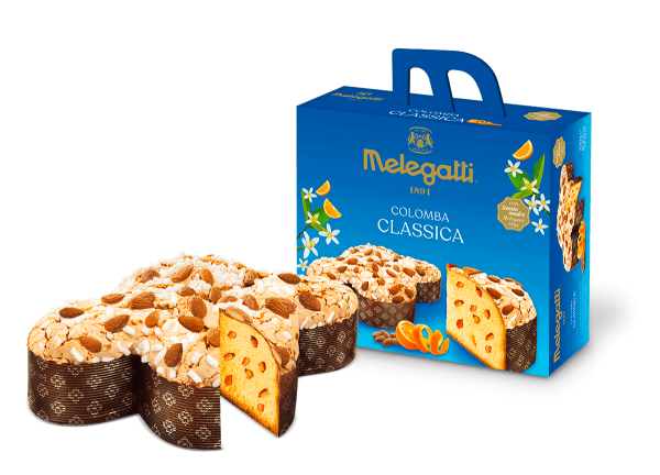 Colomba classica, traditional Easter cake - 1 kg.