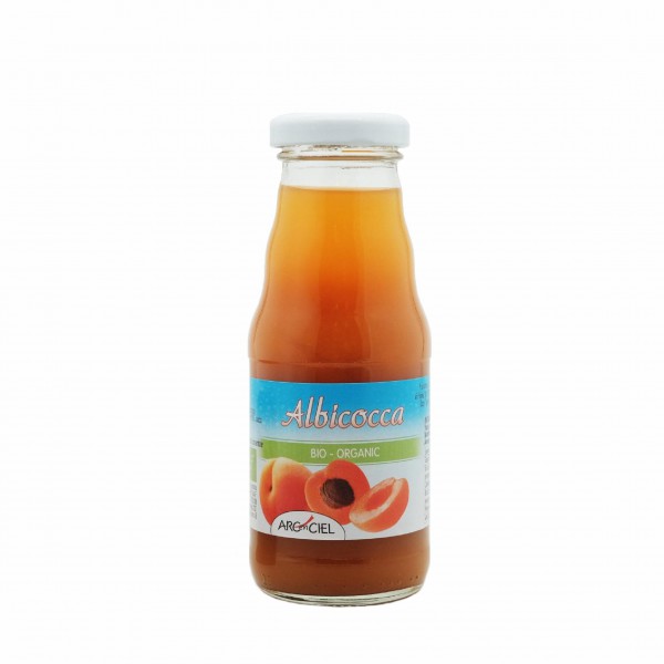 Organic apricot pulp juice - 200 ml.