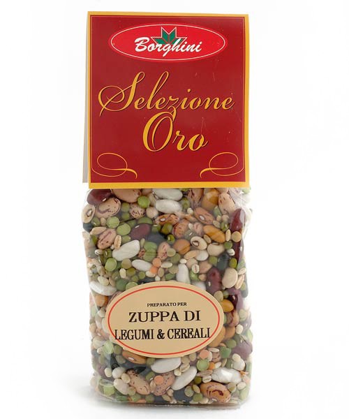 Mixed legumes and cereals for soup - 200 gr.