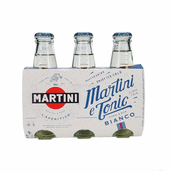Martini e Tonic Bianco aperitivo 3 x 150 ml